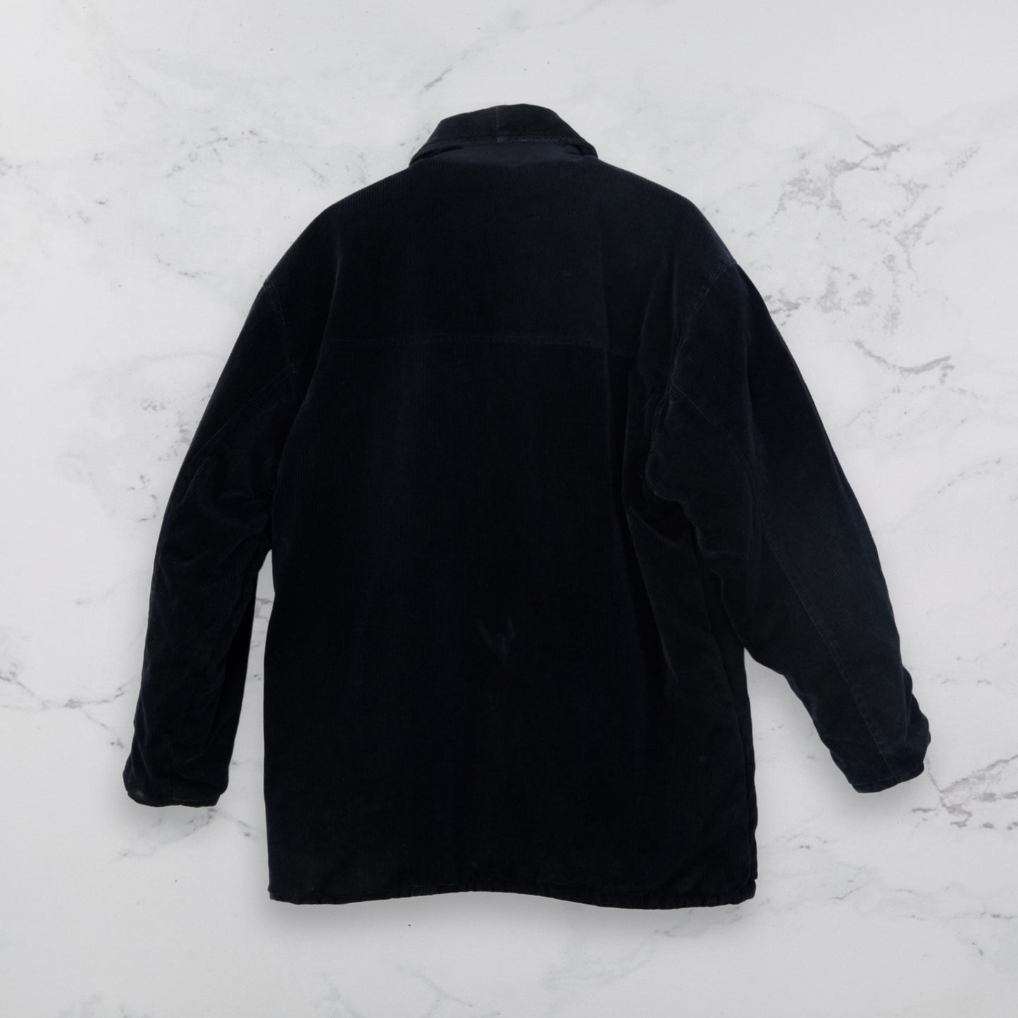Navy Vintage Corduroy Jacket - The Nocturnal - WearFinds