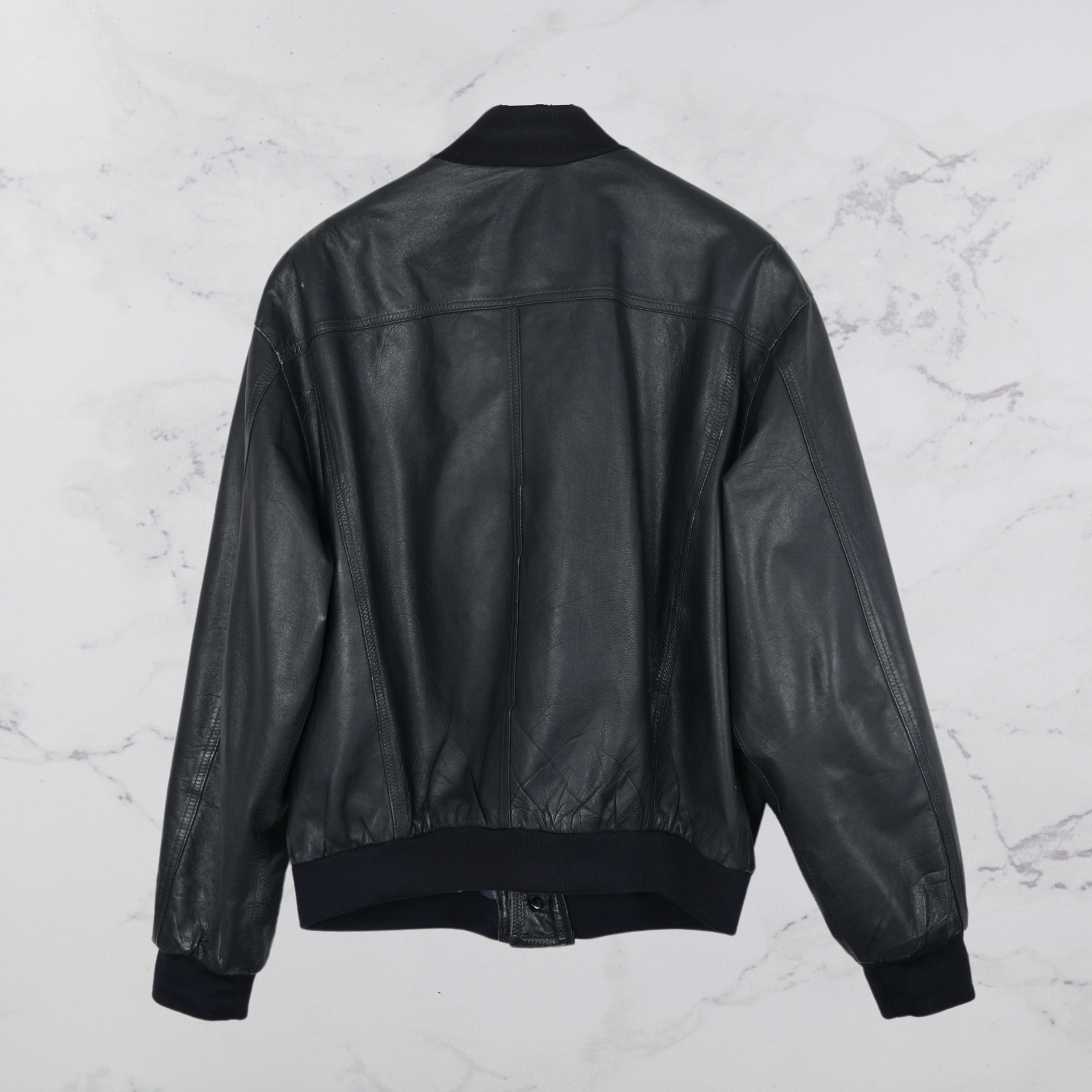 The Leather Bomber Jacket