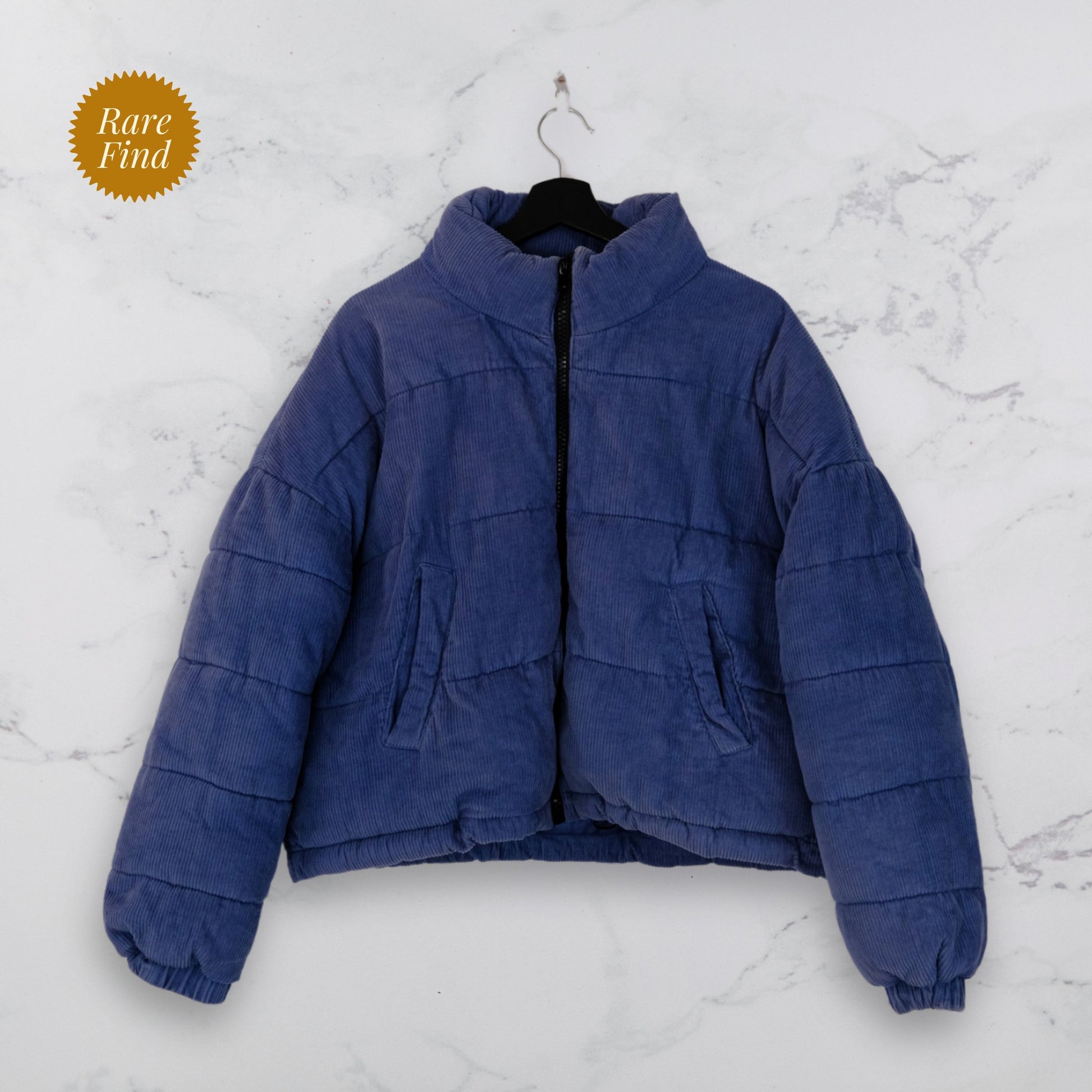 Blue Vintage Corduroy Jacket - WearFinds