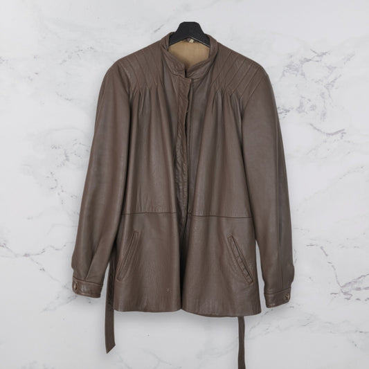 Classic Faux - Leather Vintage Jacket - WearFinds