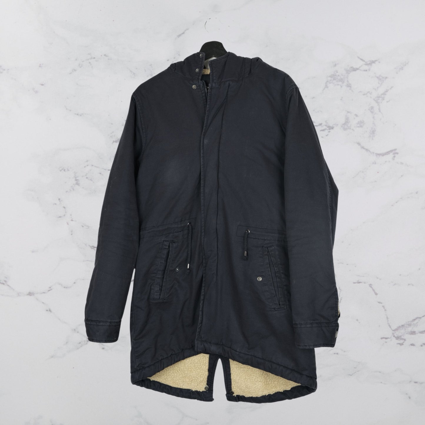 Dark Blue Vintage Parka - Urban Explorer - WearFinds