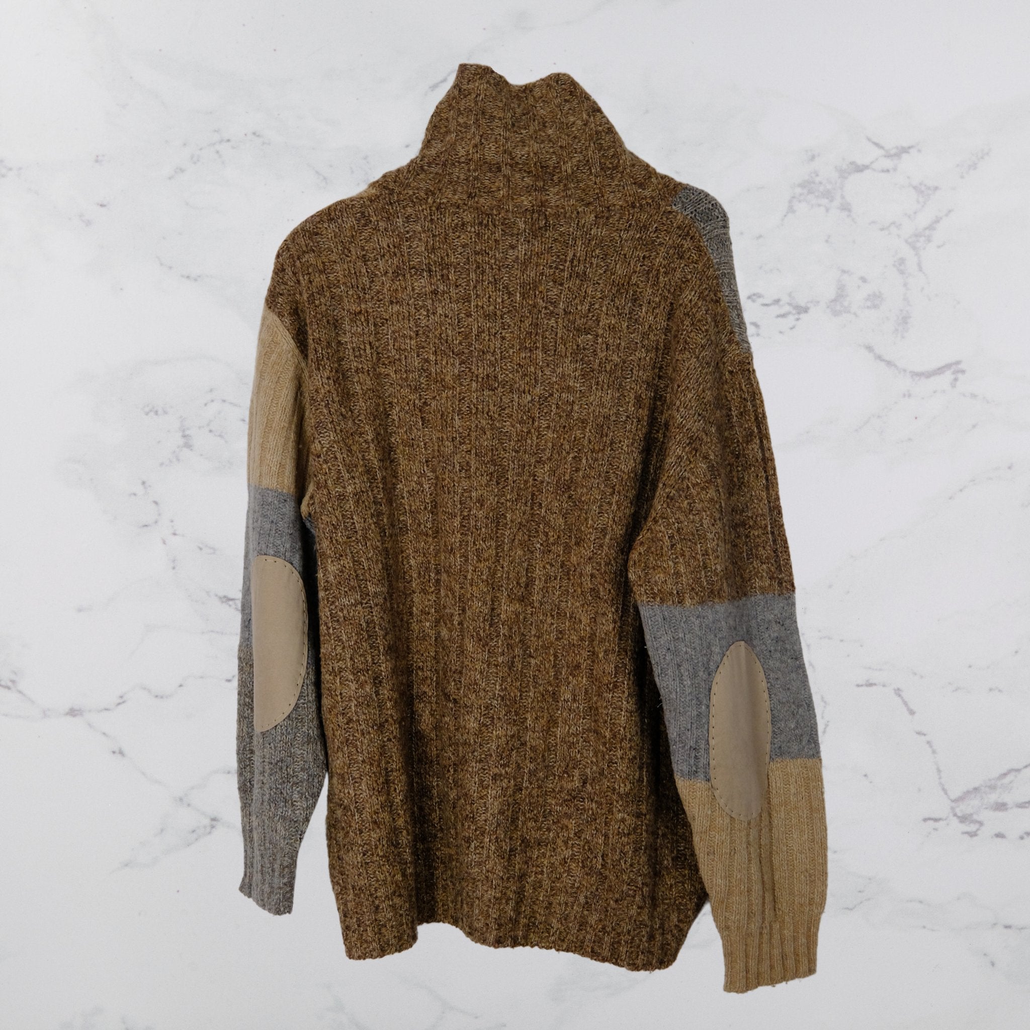 Earthy Knit Vintage Sweater - WearFinds