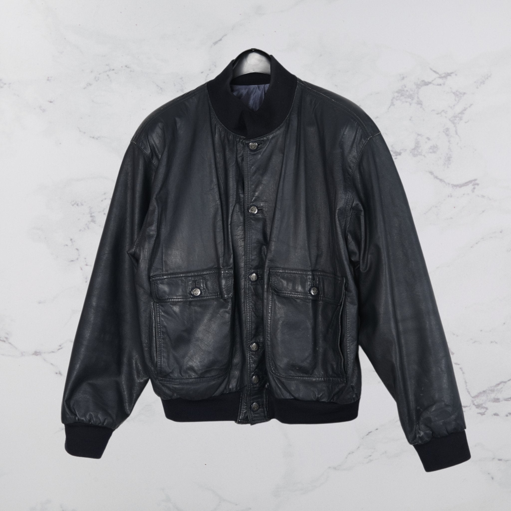 The Leather Bomber Jacket - WearFinds